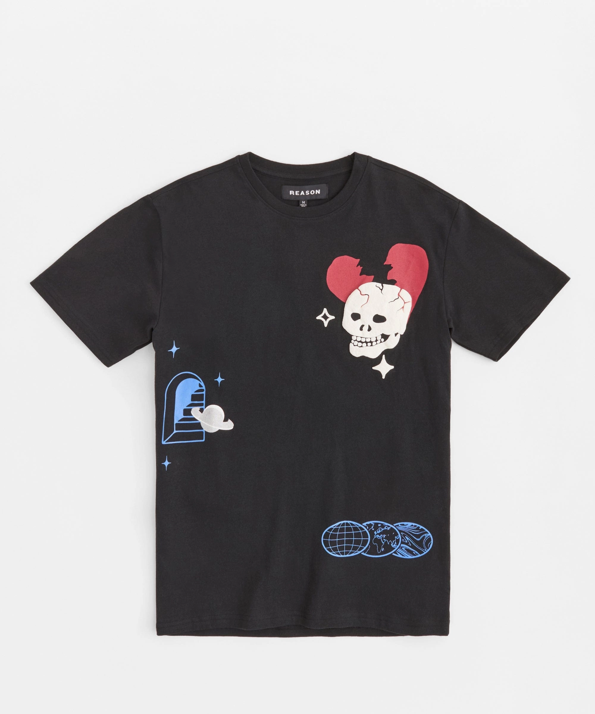 DoubleLayered Neckline One Of A Kind Short Sleeve Tee