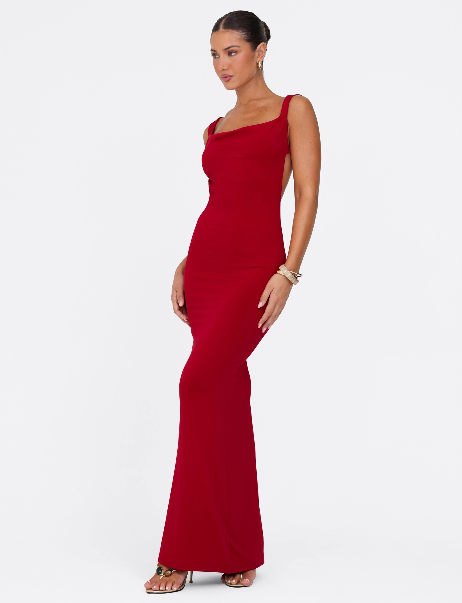 MORANA MAXI DRESS - RED Bridal-Shower