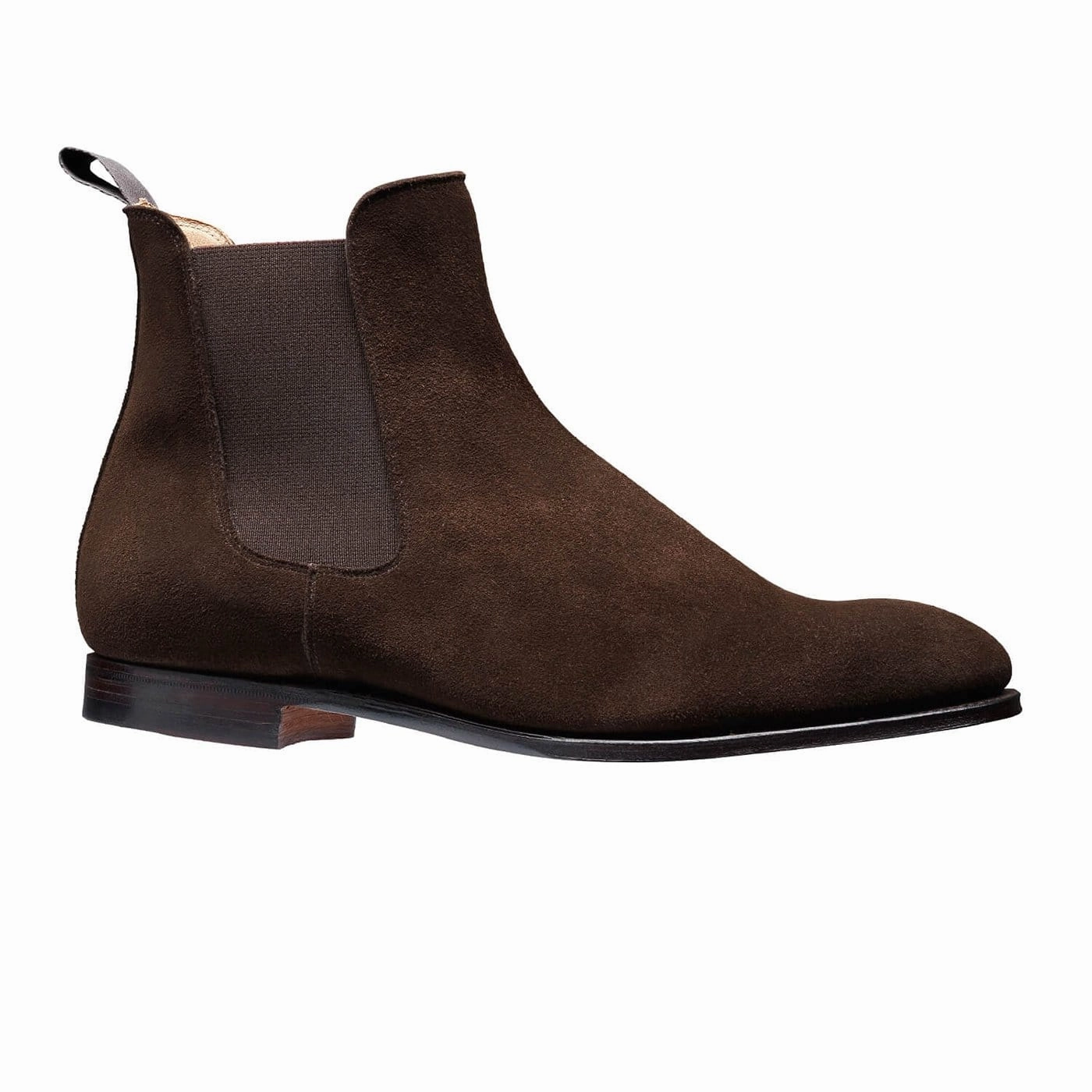 Bonnie Dark Brown Calf Suede Music Fan