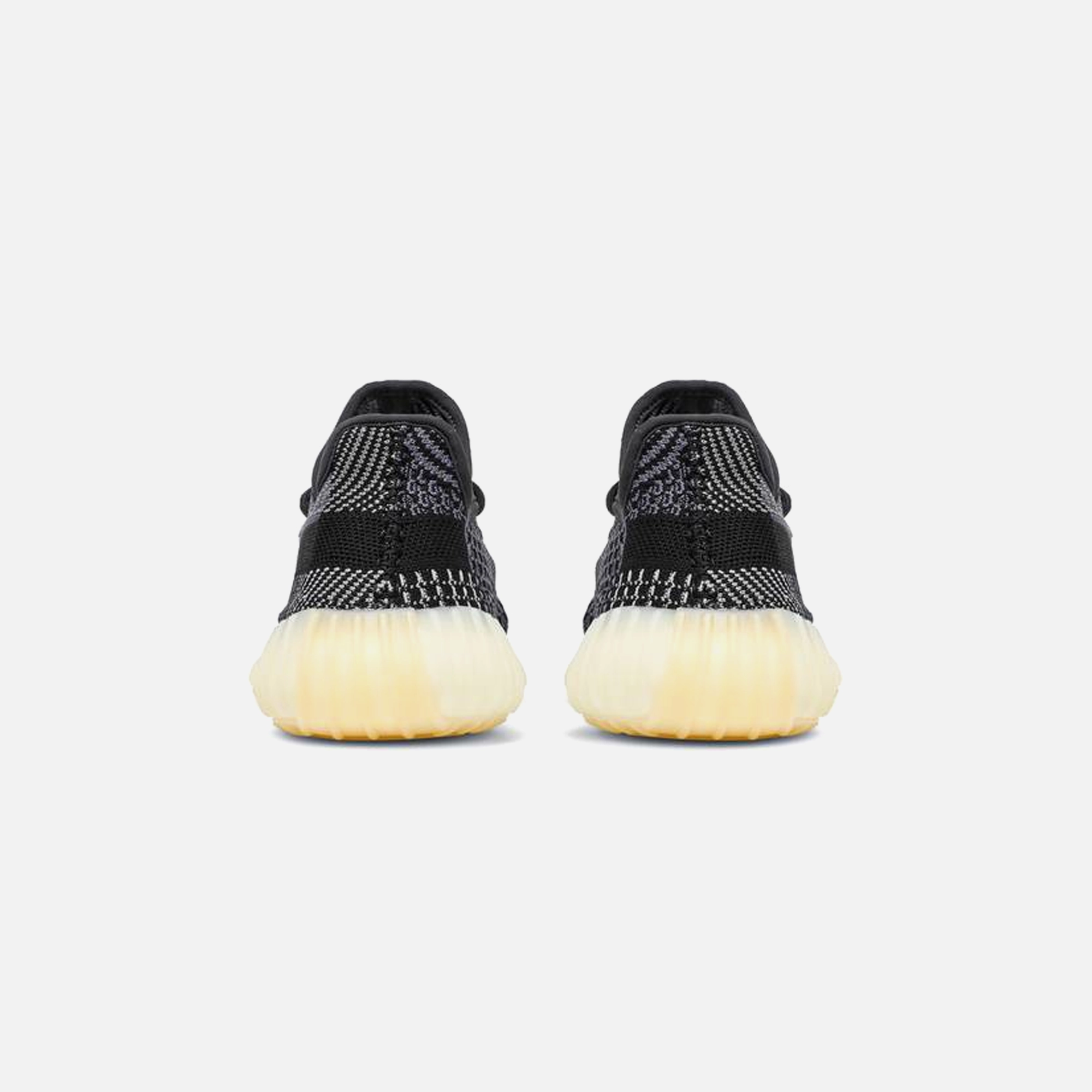 Tough Rubber Padded Tongue Construction Adidas Yeezy Boost 350 V2 Carbon