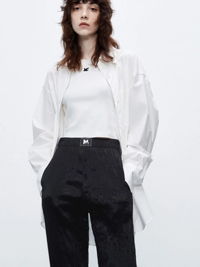 Oversized Pocket Classic Shirt TaglessDesign