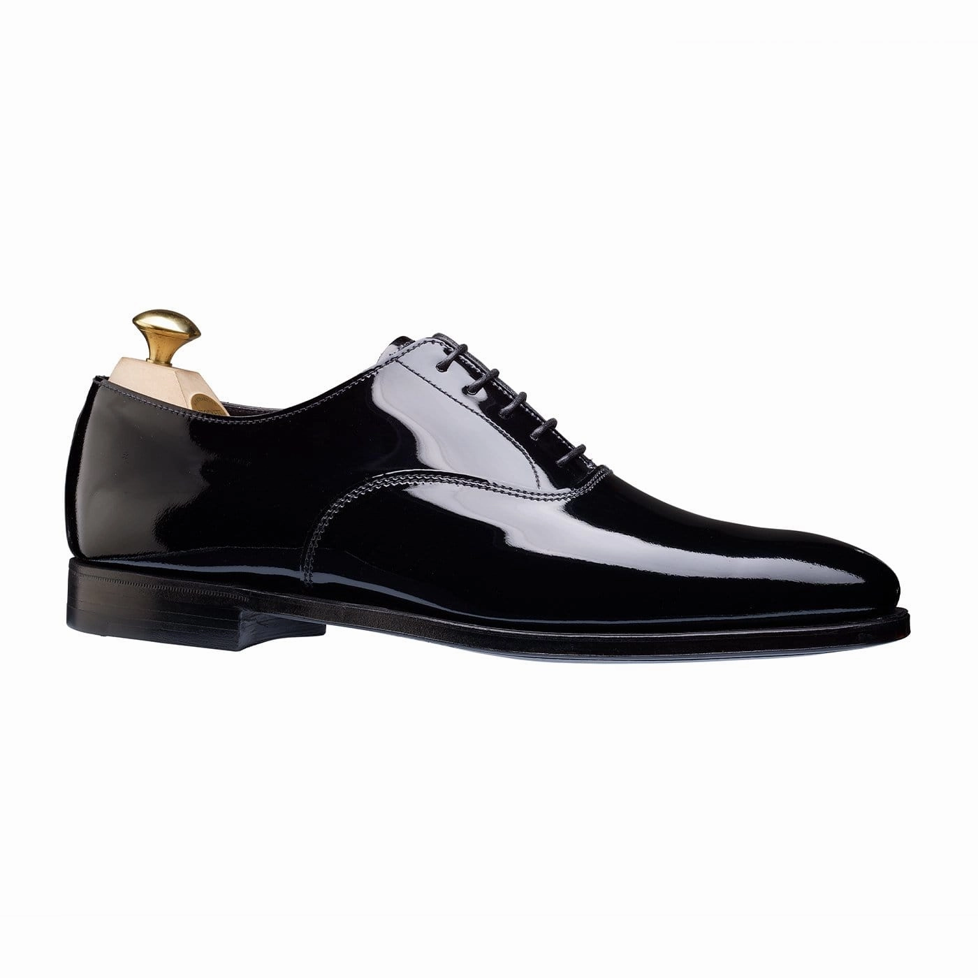 Effortless Look Lightweight Build Active Worker Overton Black Patent
