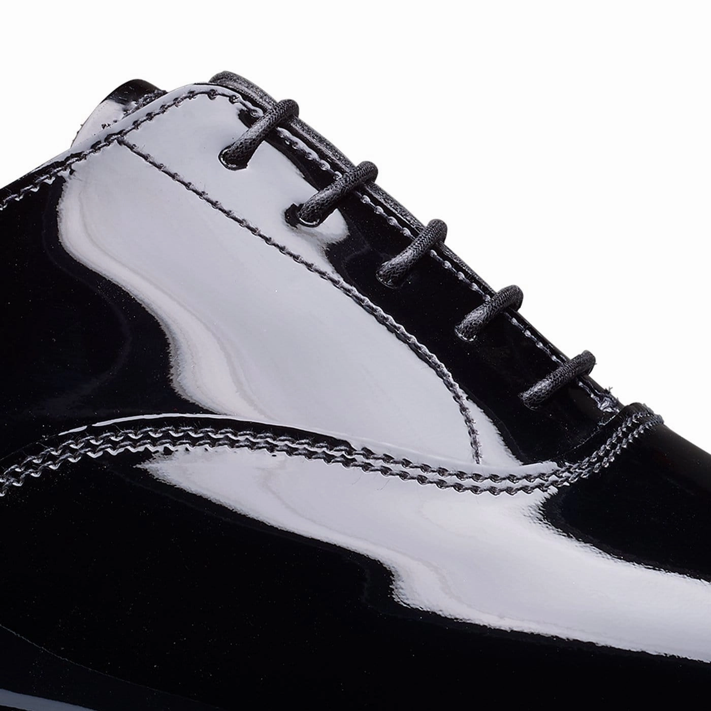 Matte Finish Oxfords Overton Black Patent