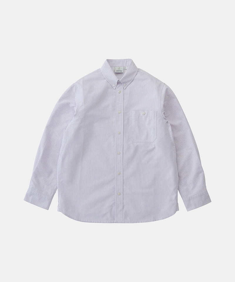 Organic Cotton Flex Fit Collar Oxford Button Down Stance Shirt