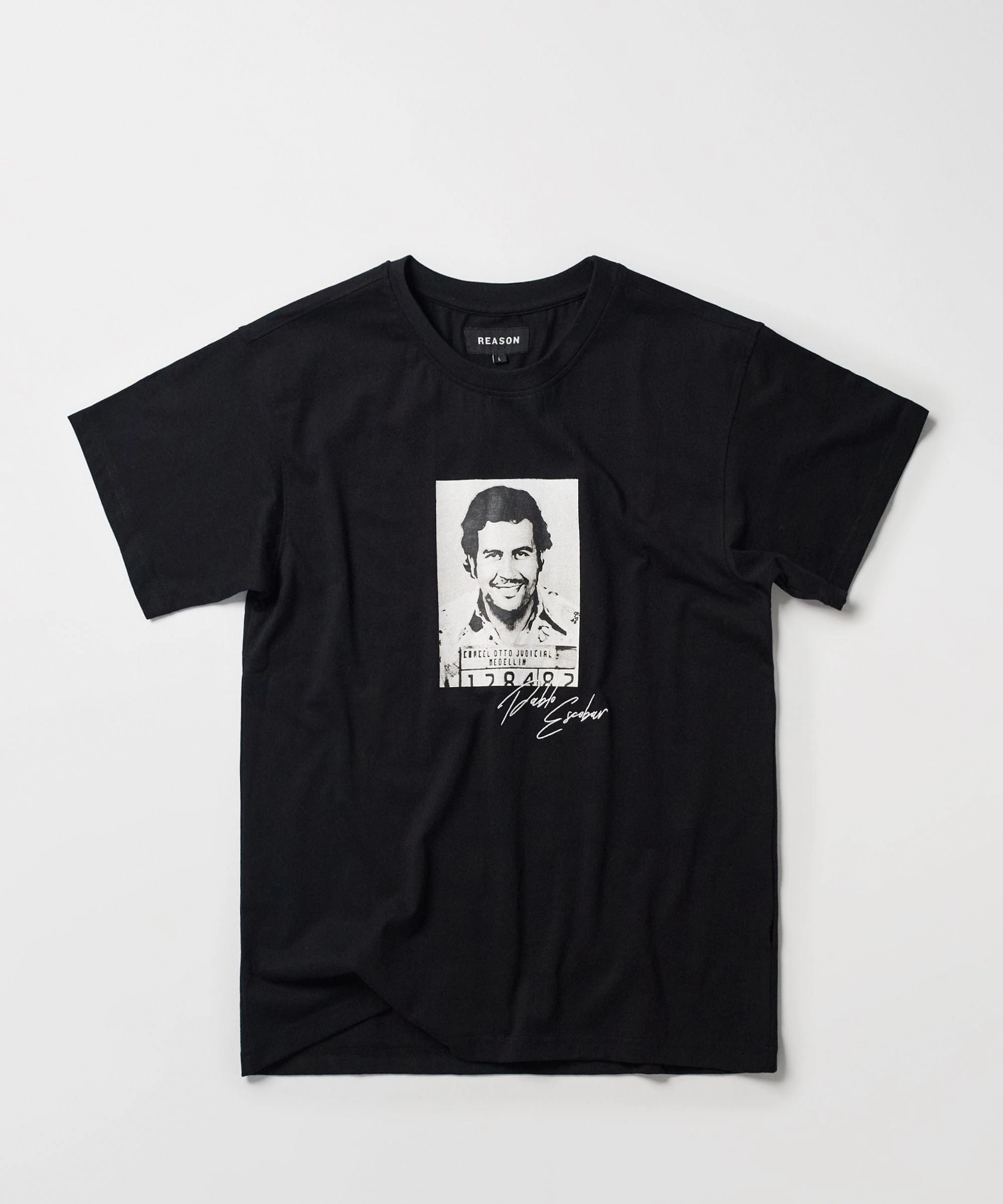 MoistureWicking Technology NonToxic Certification Pablo Mugshot Short Sleeve Tee - Black