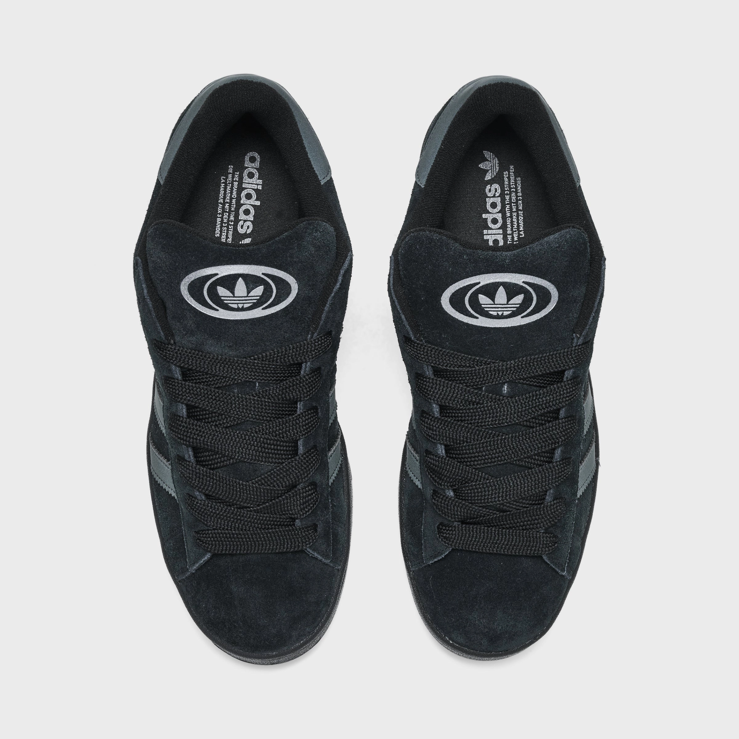 No Pressure Adidas Campus 00s Black / Black  - Grey