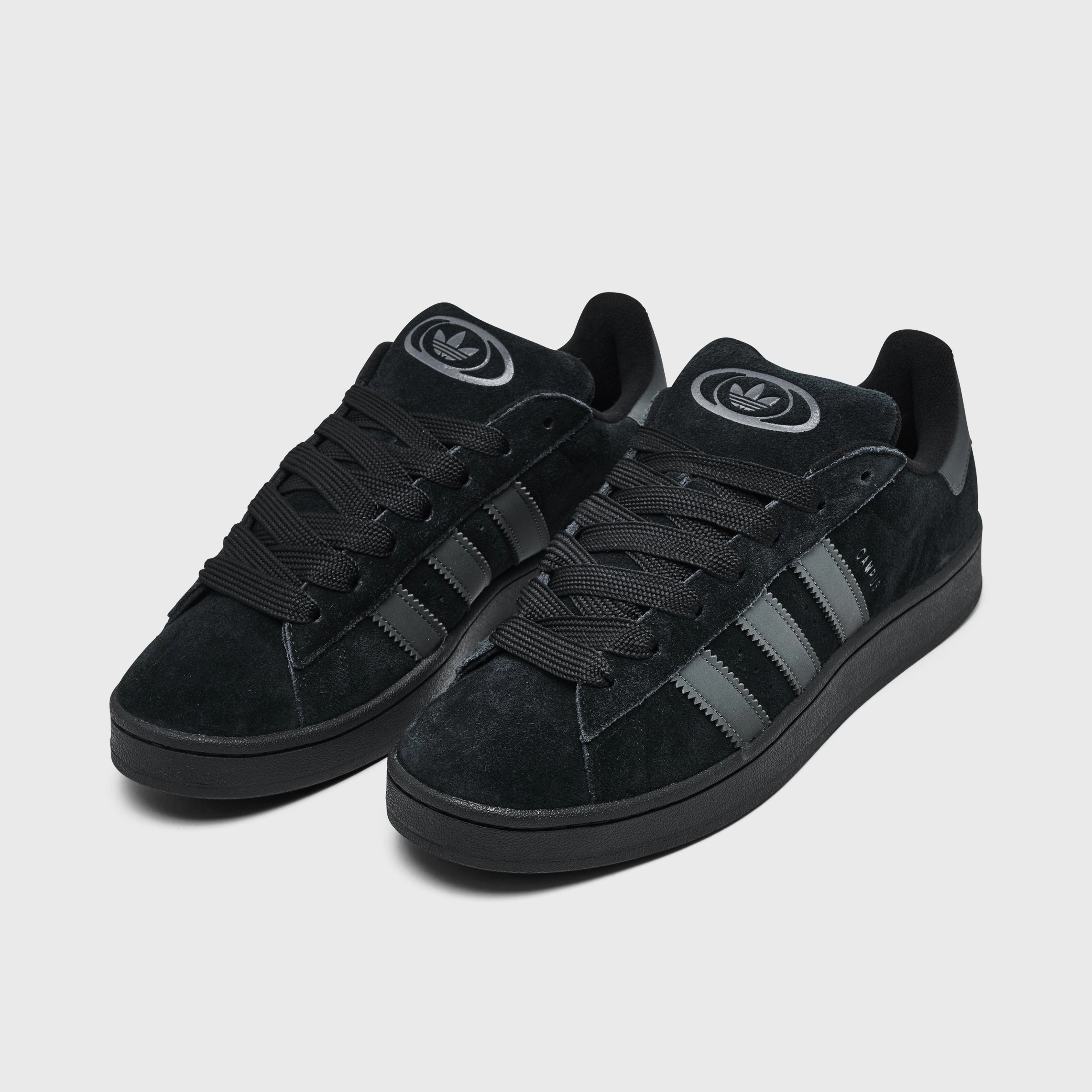 Adidas Campus 00s Black / Black  - Grey Shock Dispersing Layer Run Style