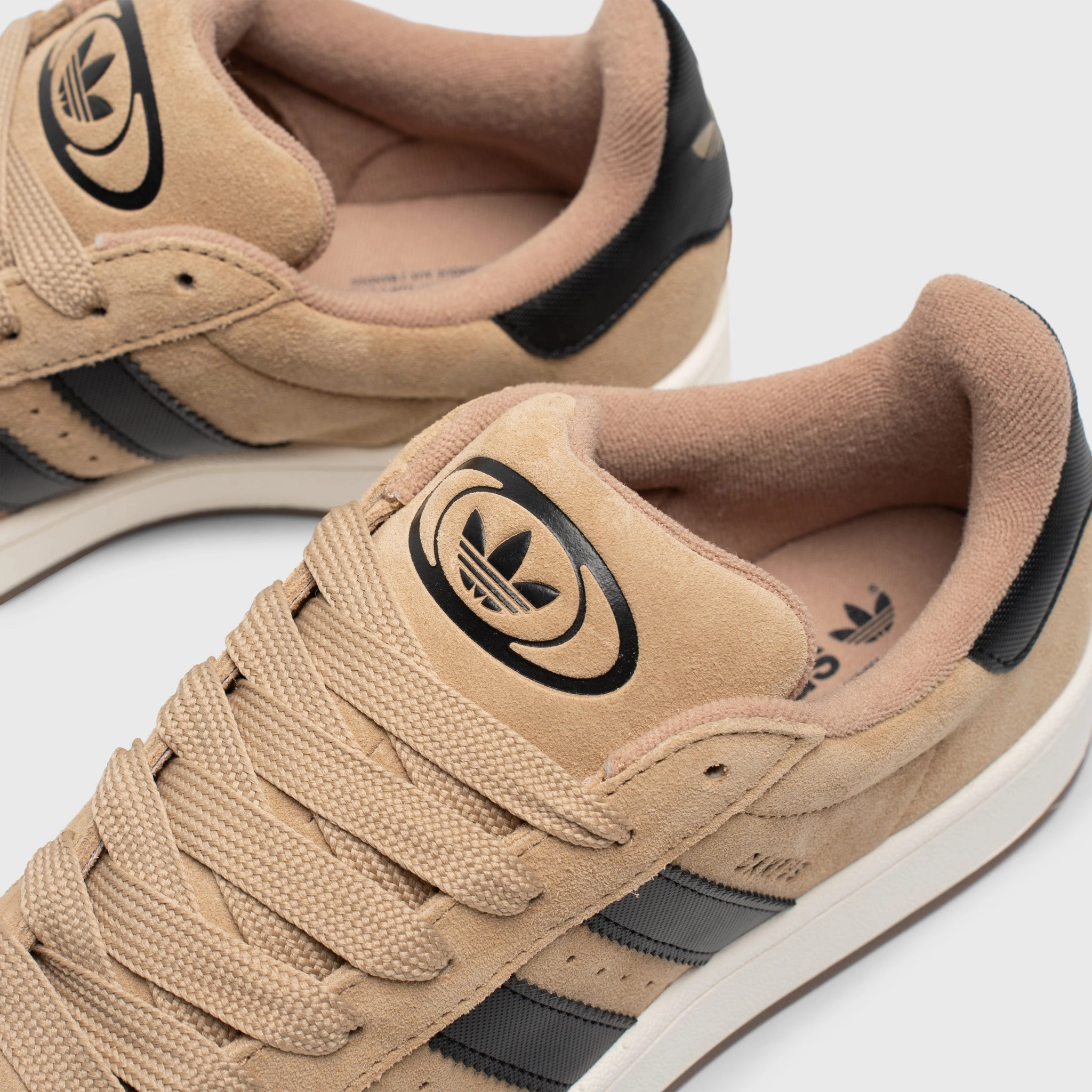 Walk Lifestyle Breathable lining fabric adidas Campus 00s Cardboard / Core Black - Off White