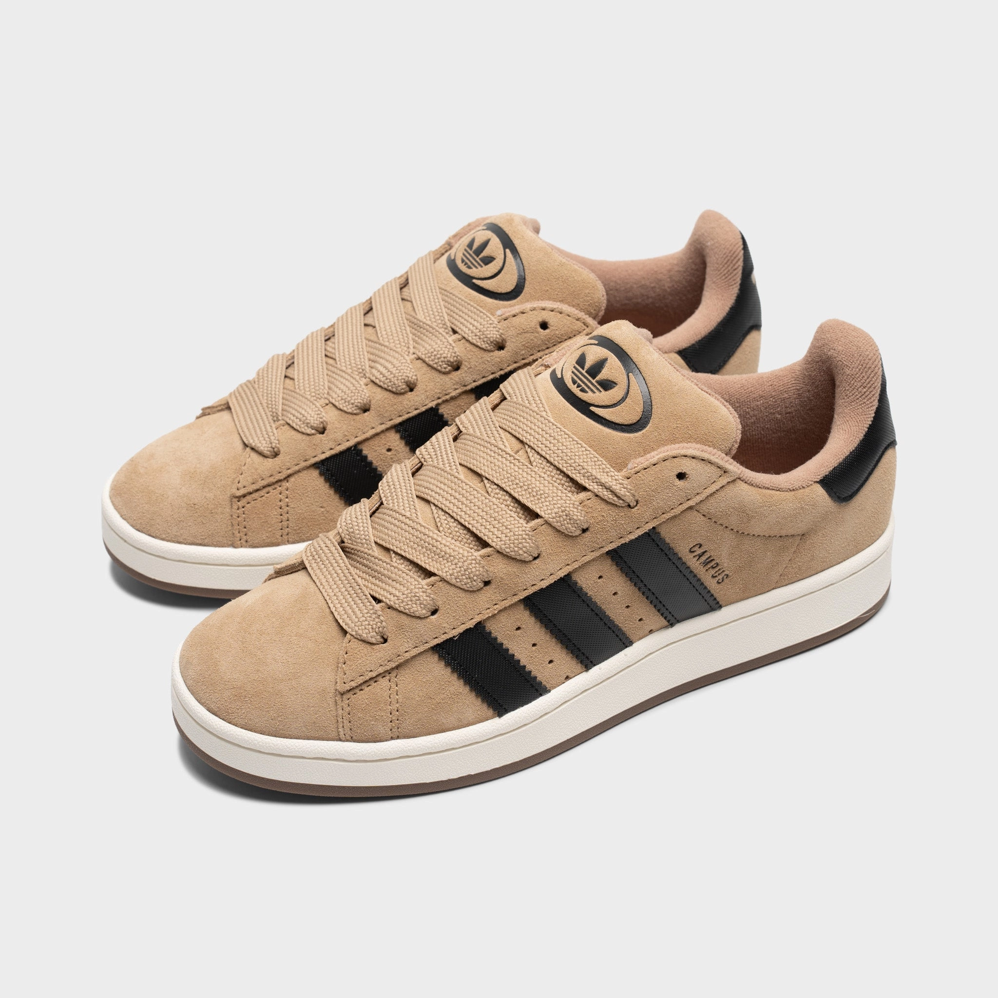 adidas Campus 00s Cardboard / Core Black - Off White Stylish Bold Color Scheme
