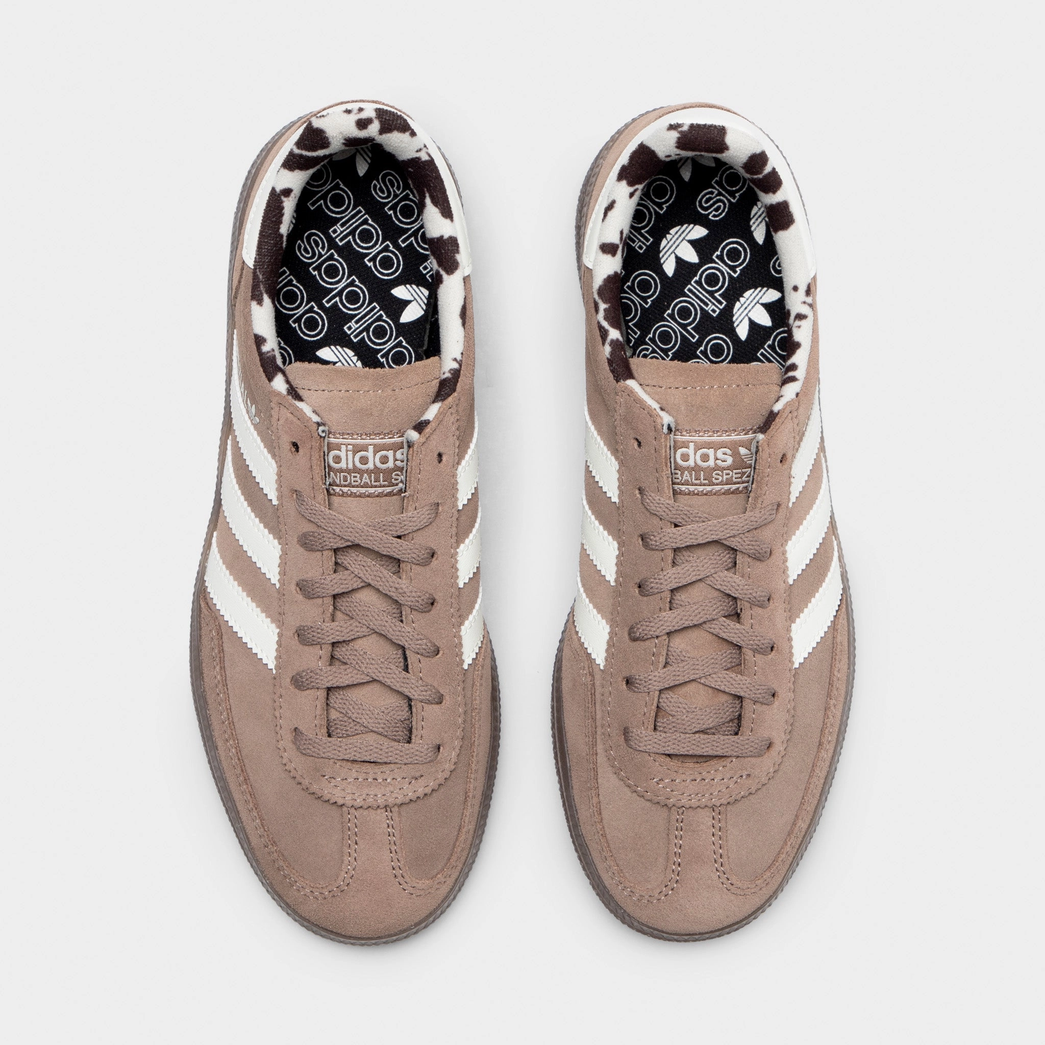adidas Originals Women's Handball Spezial Chalky Brown / Off White - Gum Pliable