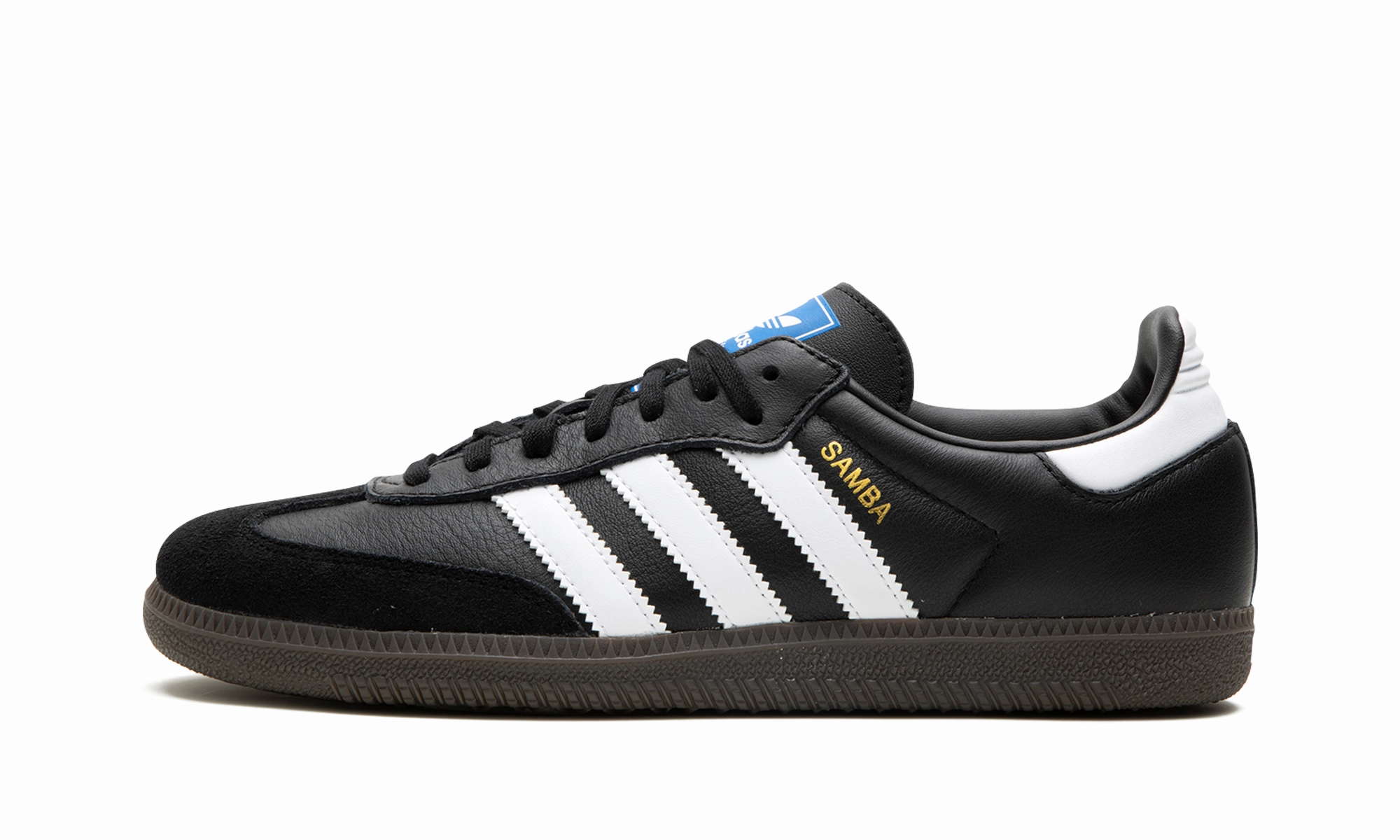 Samba Og J GS "Black / White / Gum" Barefoot feel