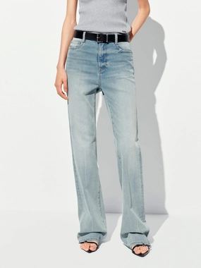 Paint Splash Straight Jeans Comfortable fit