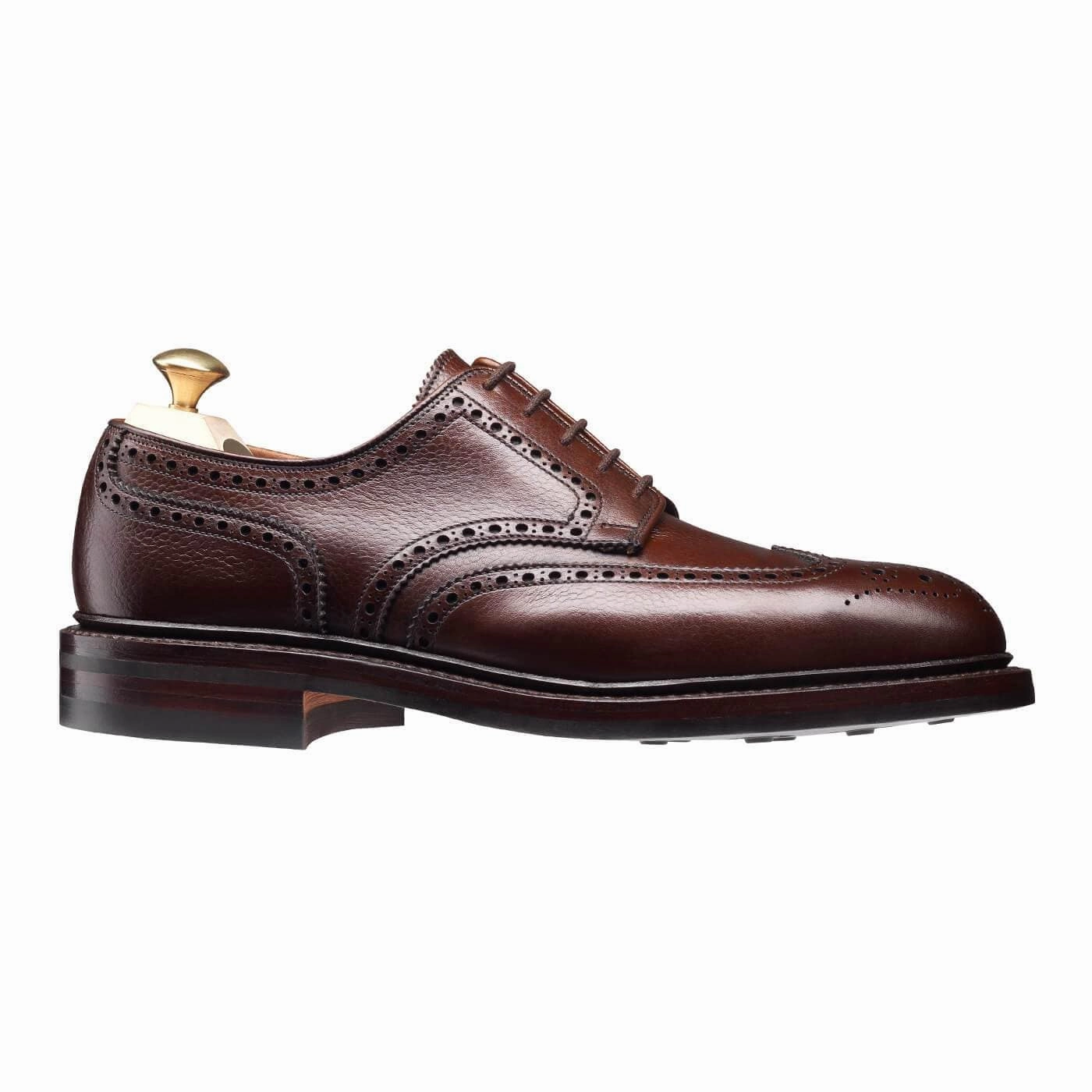 Classic Lace Formal Comfort Pembroke Dark Brown Scotch Grain