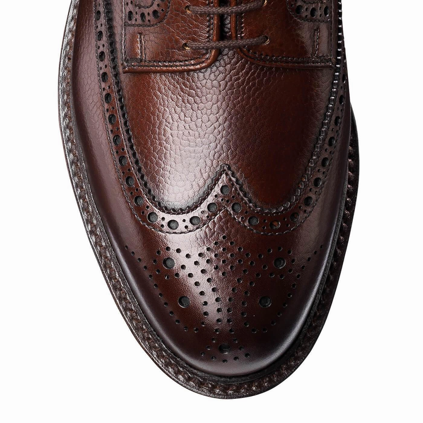 Easy Fit Timeless Work Fit Pembroke Dark Brown Scotch Grain