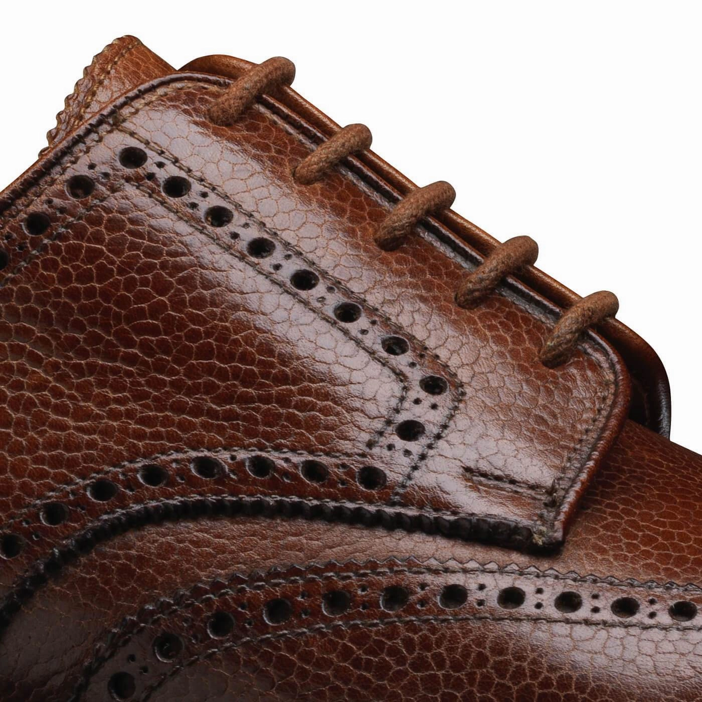 Pembroke Tan Scotch Grain (G Fitting) Business Shoes