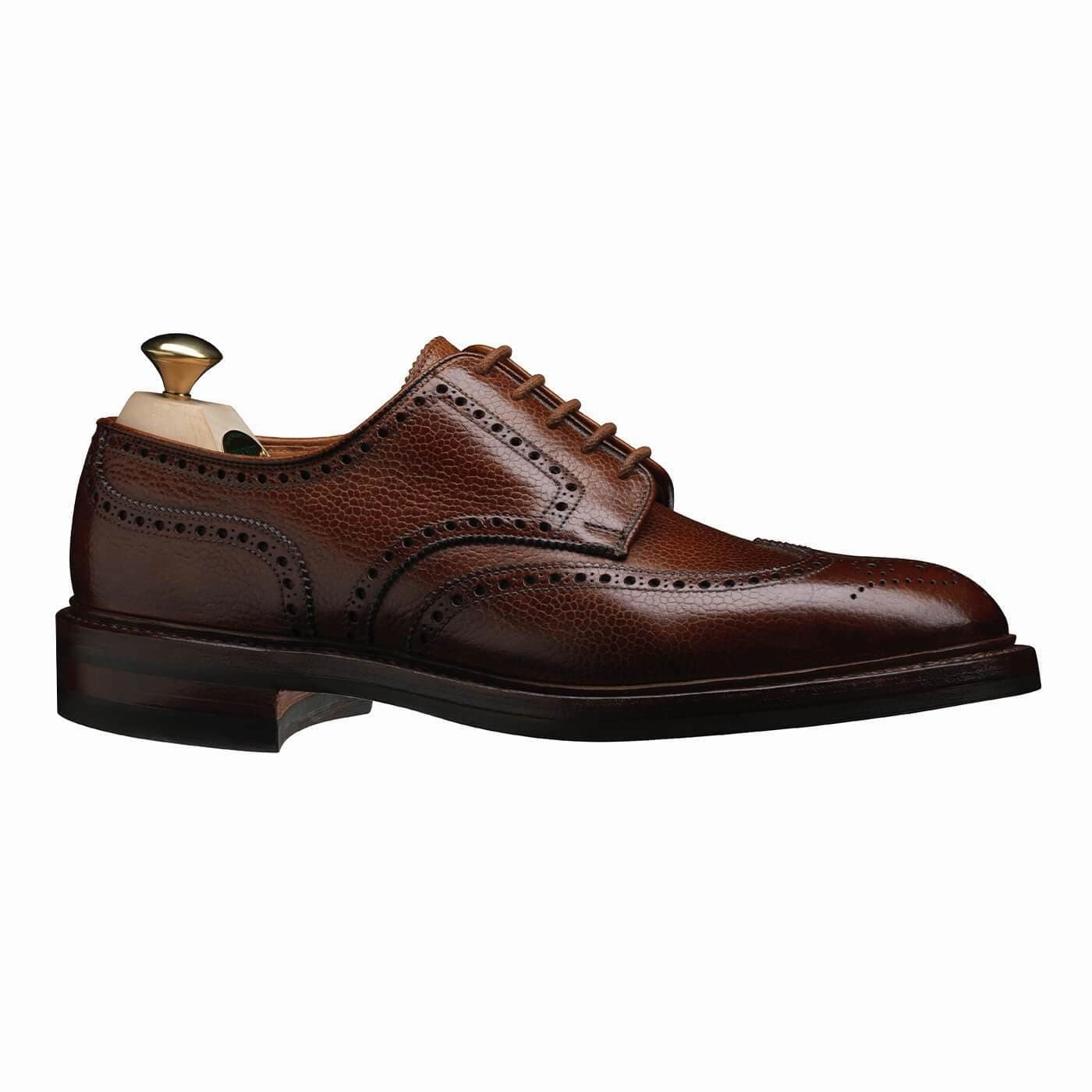 Pembroke Tan Scotch Grain Step Flexibility All Purpose