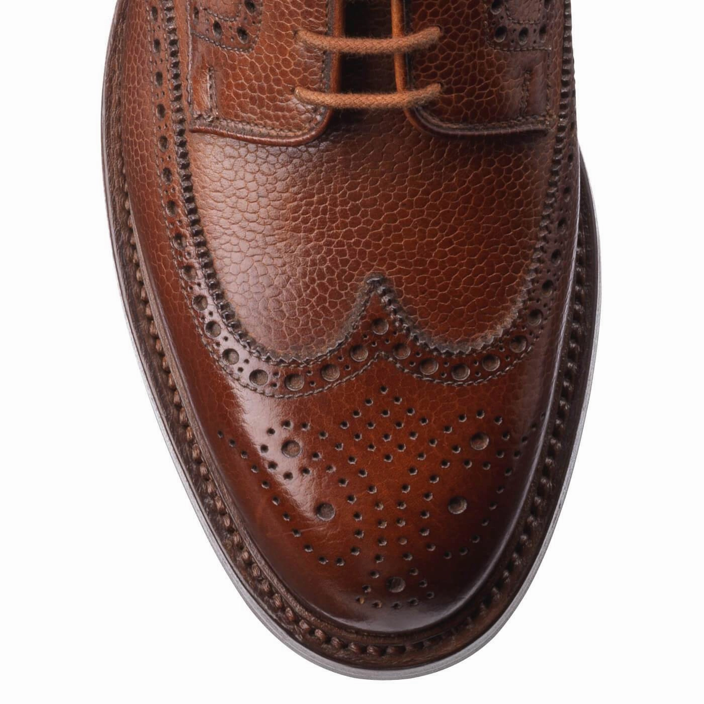 Pembroke Tan Scotch Grain Elegant Daily Look