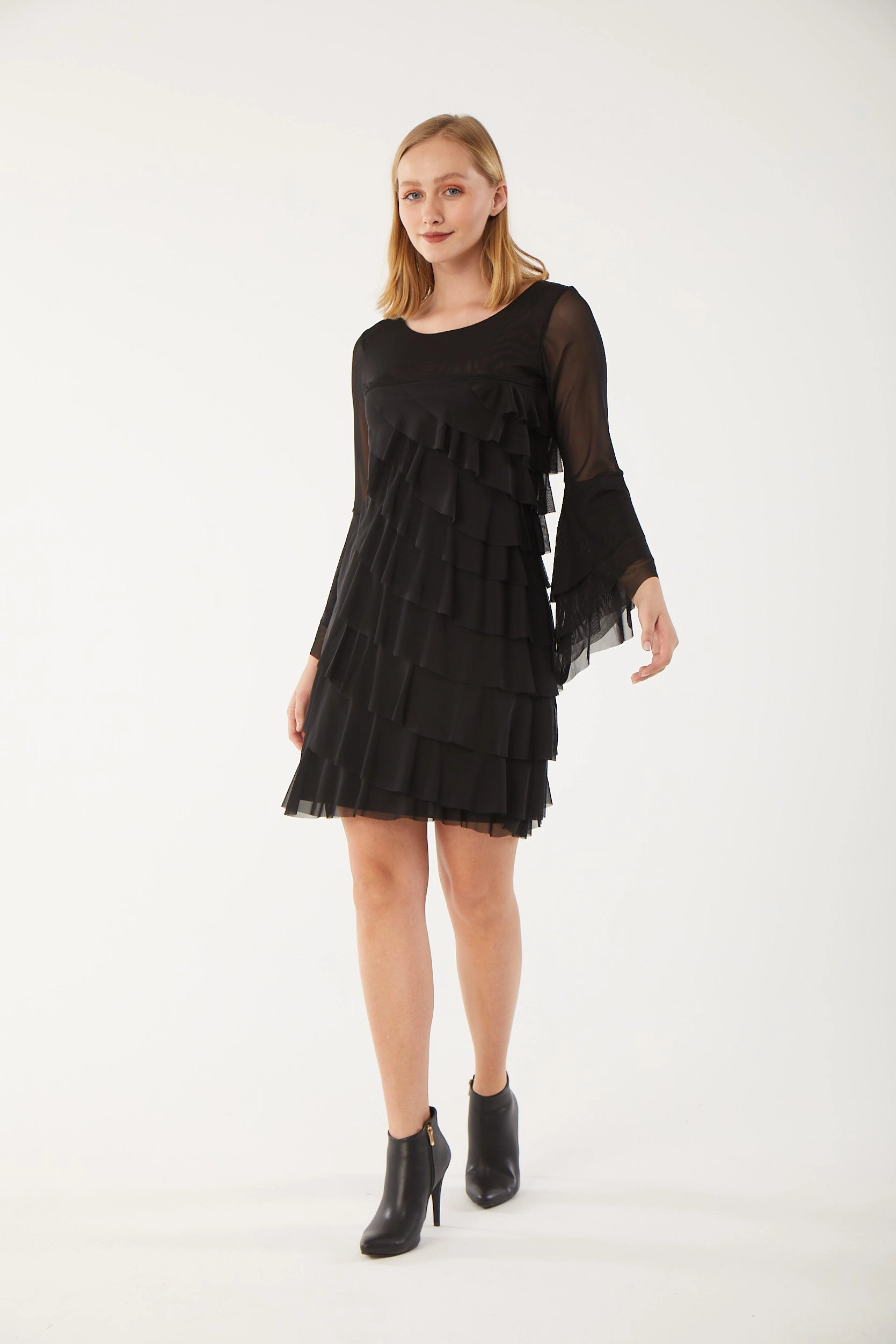 Merengue Dress Smart Texture Street Attire