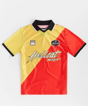 QuickDry Smooth Stitching Dodge Hellcat Soccer Jersey