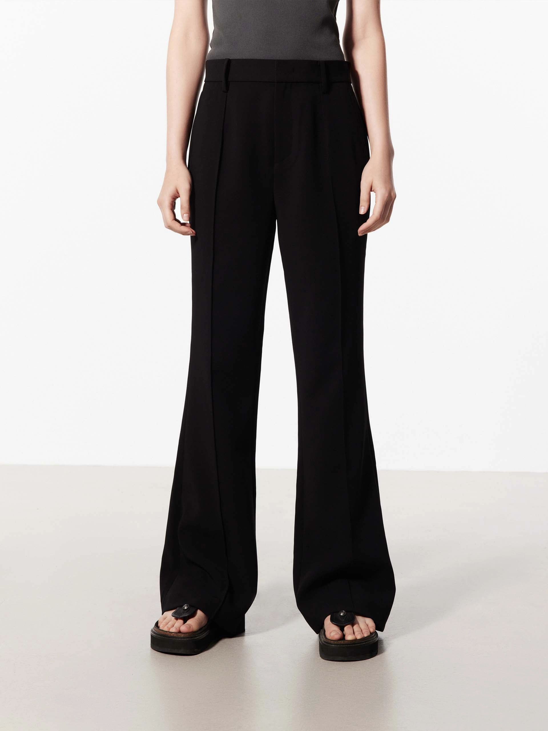 Outdoor Ready Urban Look Seams Detail Slit Pants