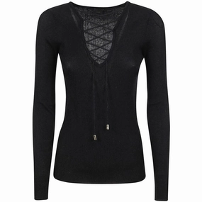 PINKO Viscose Women's Sweater Knit Fabric Functional Comfort