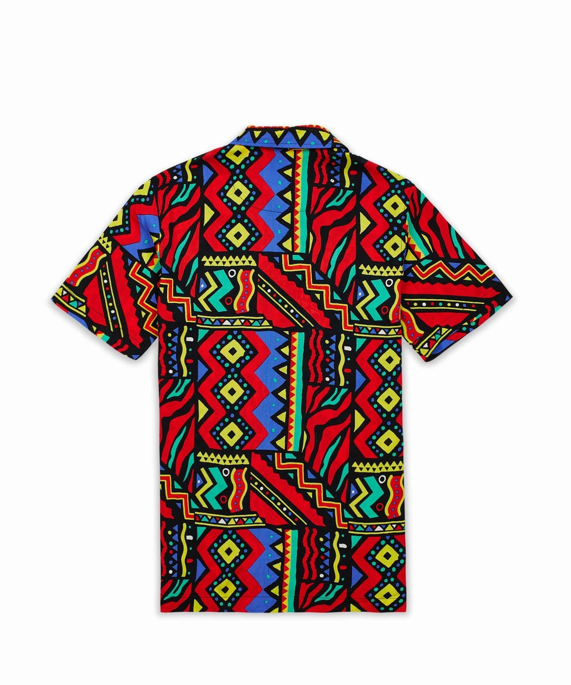 Plus Size Unity Allover Print Short Sleeve Shirt Comfortable clothing LightweightLayeringSystem