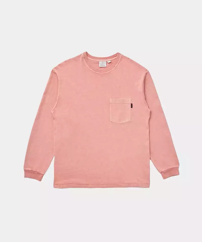 Cozy Feeling Pocket L/S Tee