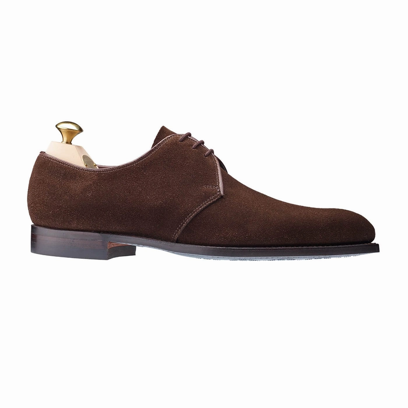 clean design Smooth Step Experience Helston 2 Dark Brown Suede