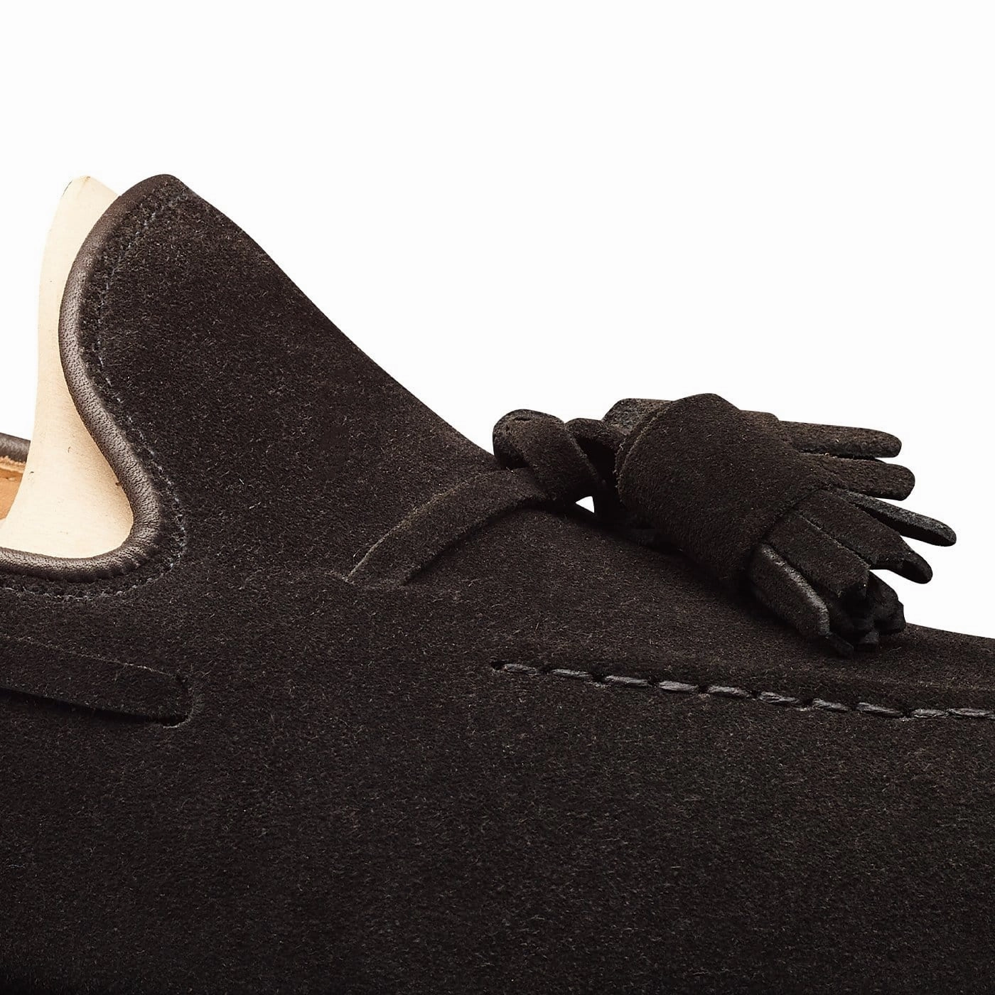 Lightweight Comfort Dinner Outing Cavendish Black Calf Suede