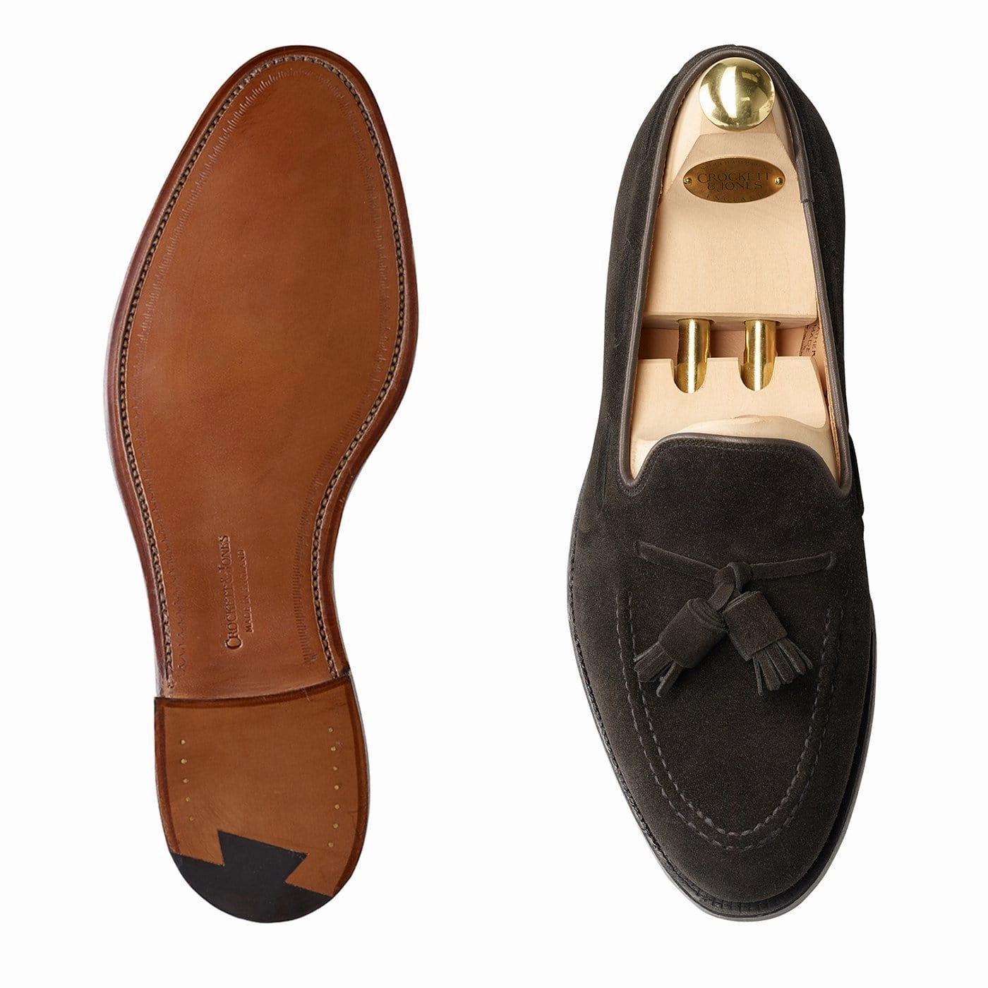Multi-Purpose Even Power Cavendish Black Calf Suede