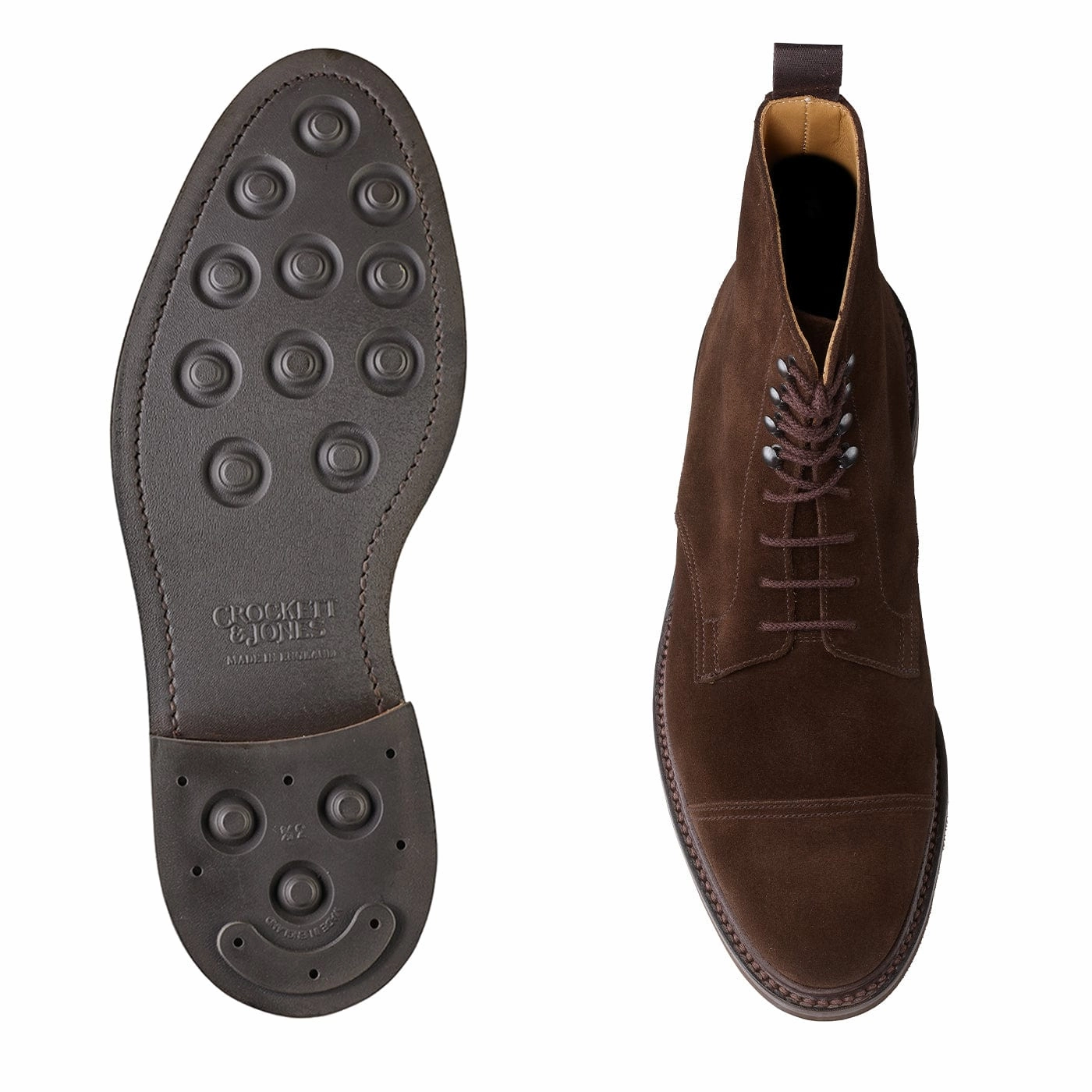 Professional Style Coniston Dark Brown Suede