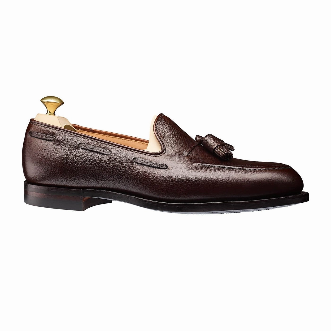 Step Bold Premium Comfort Fit Cavendish Dark Brown Pebble Grain