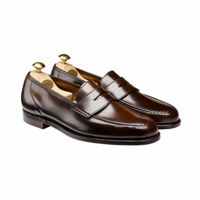 Harvard Dark Brown Cordovan Office-Ready Shoes