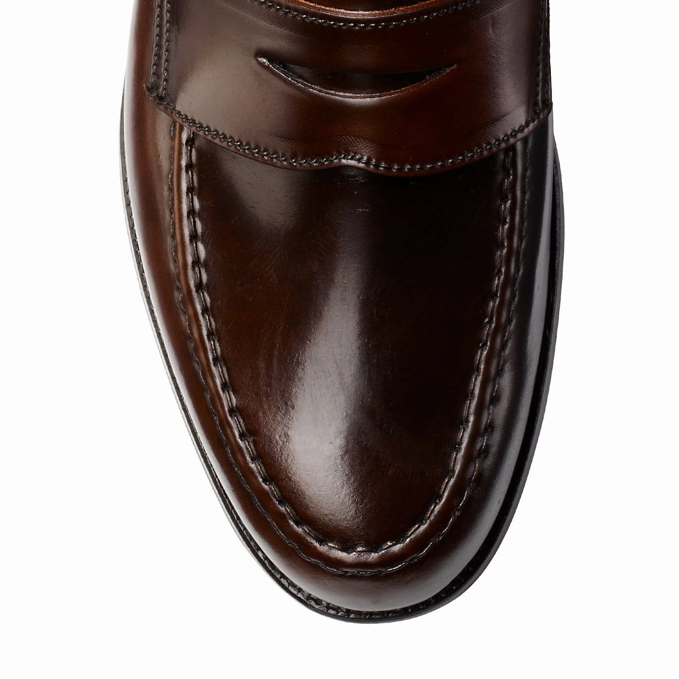 Harvard Dark Brown Cordovan Fast Morning Vegetable-Tanned