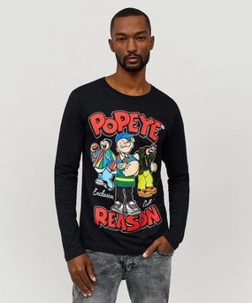Relaxed Tank Popeye Vintage Flex Long Sleeve Tee