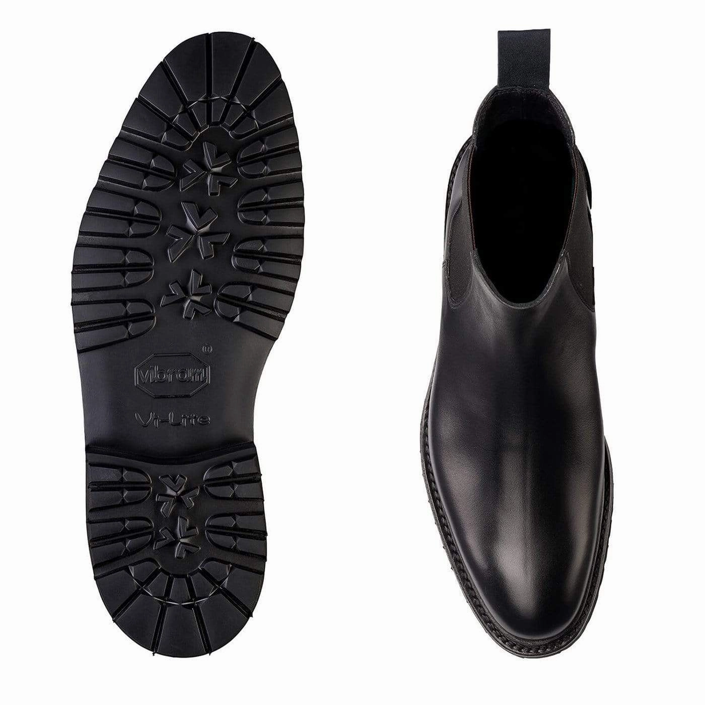 Poppy Black Calf Seamless Comfort Morning Walk Easy To Clean