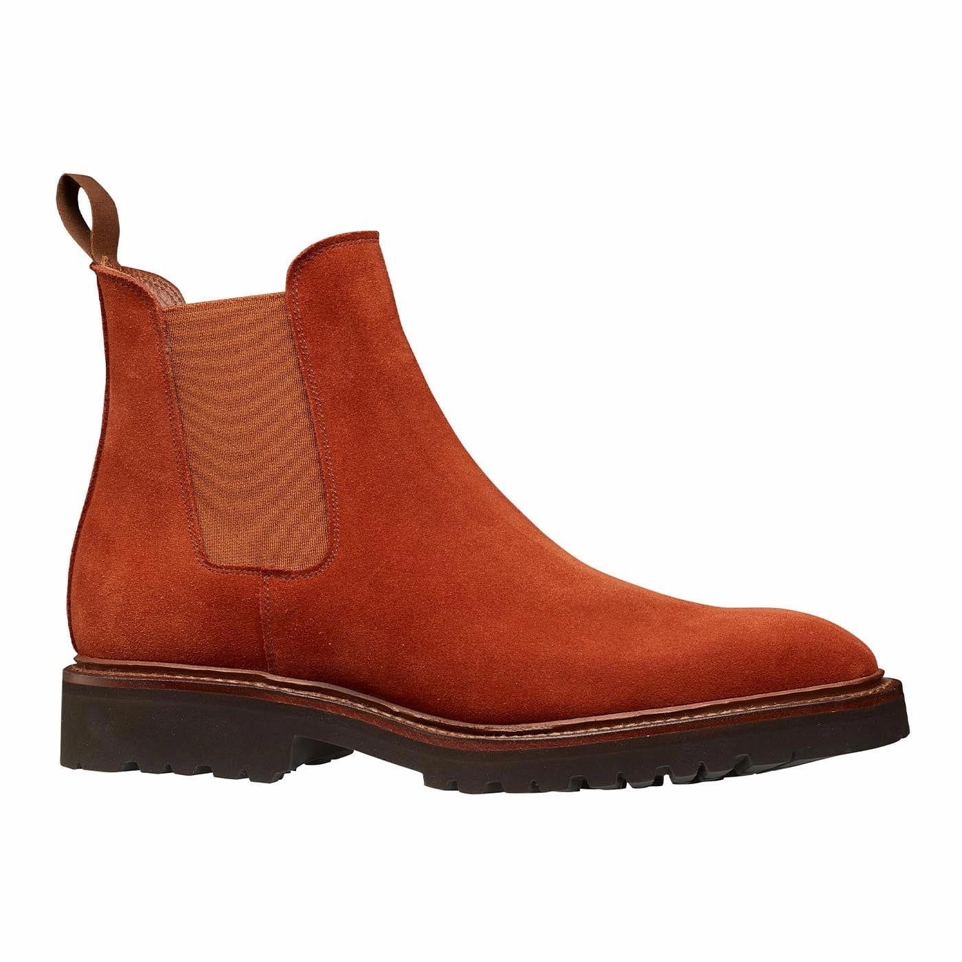 Feather Light Outdoor Trek Poppy Terracotta Suede