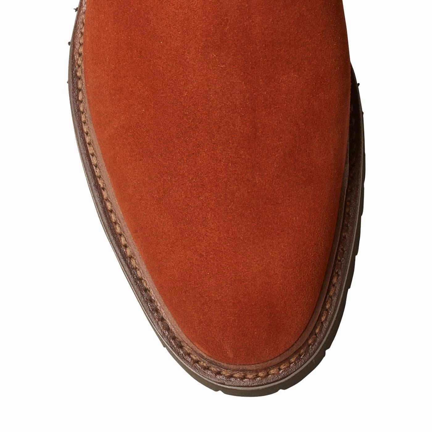 Durable Shell All Day Wear Poppy Terracotta Suede