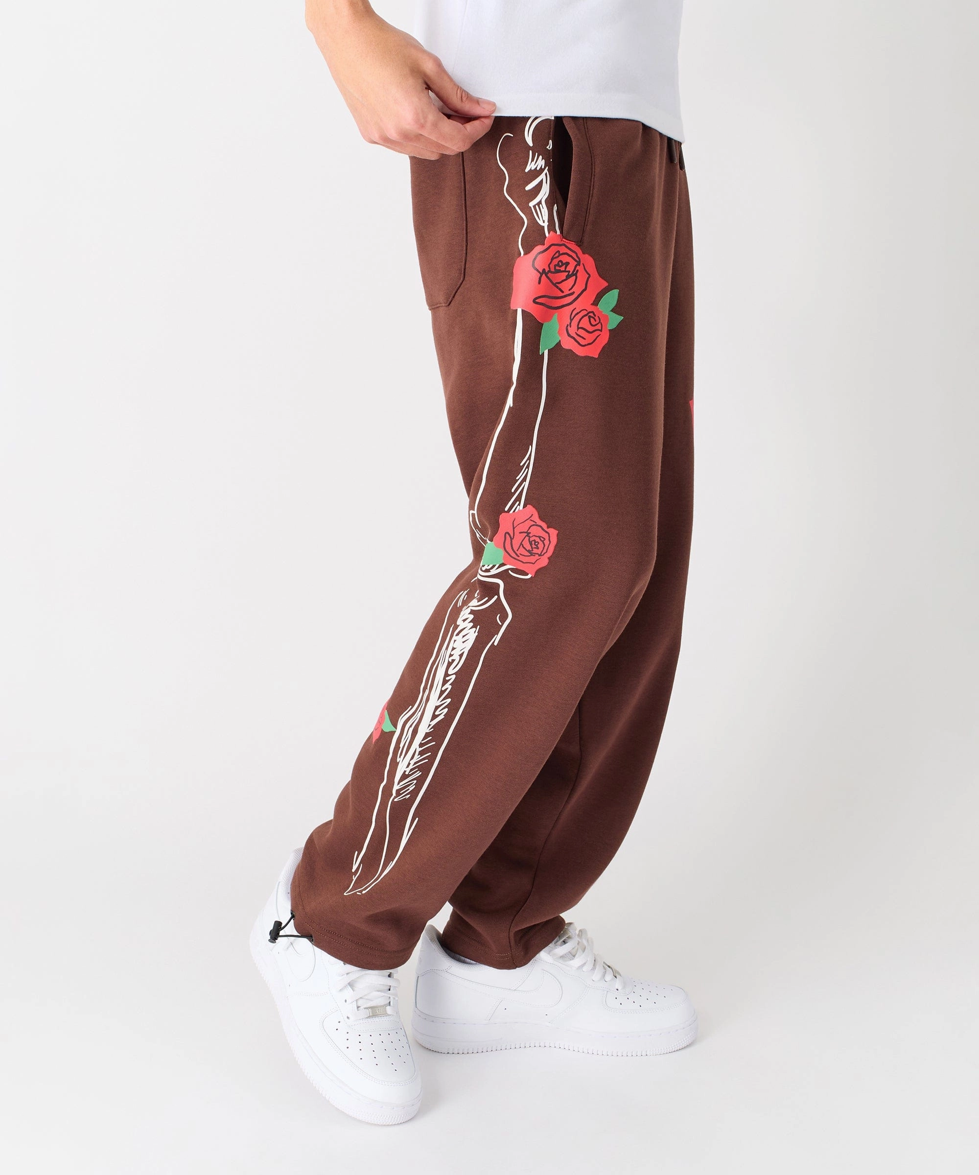 No Love Lost Joggers - Brown Soft Design