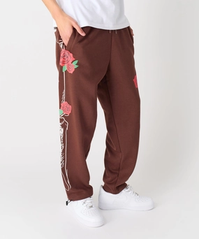 Snag Free Fabric Tear Resistant Design No Love Lost Joggers - Brown
