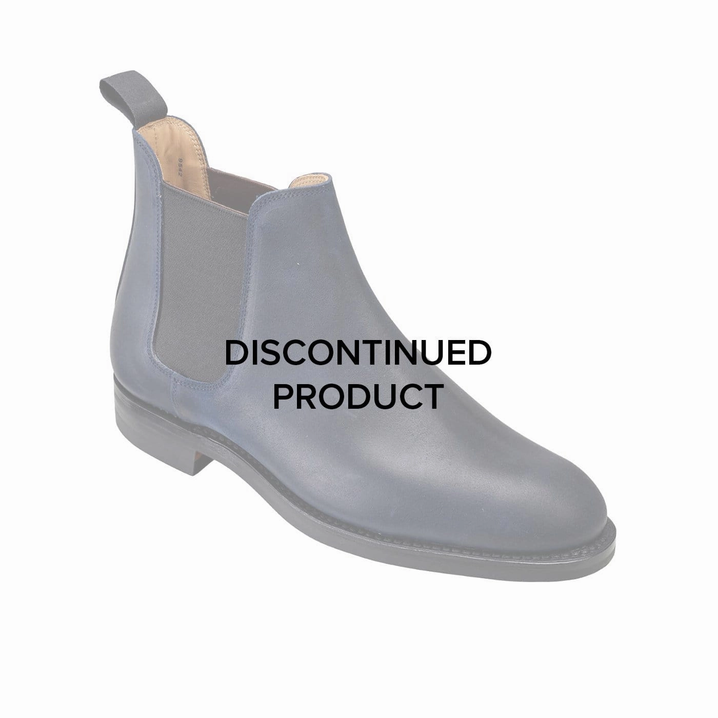 Chelsea 5 Navy Rough-Out Suede Western Style Anti Odor Daily Walks