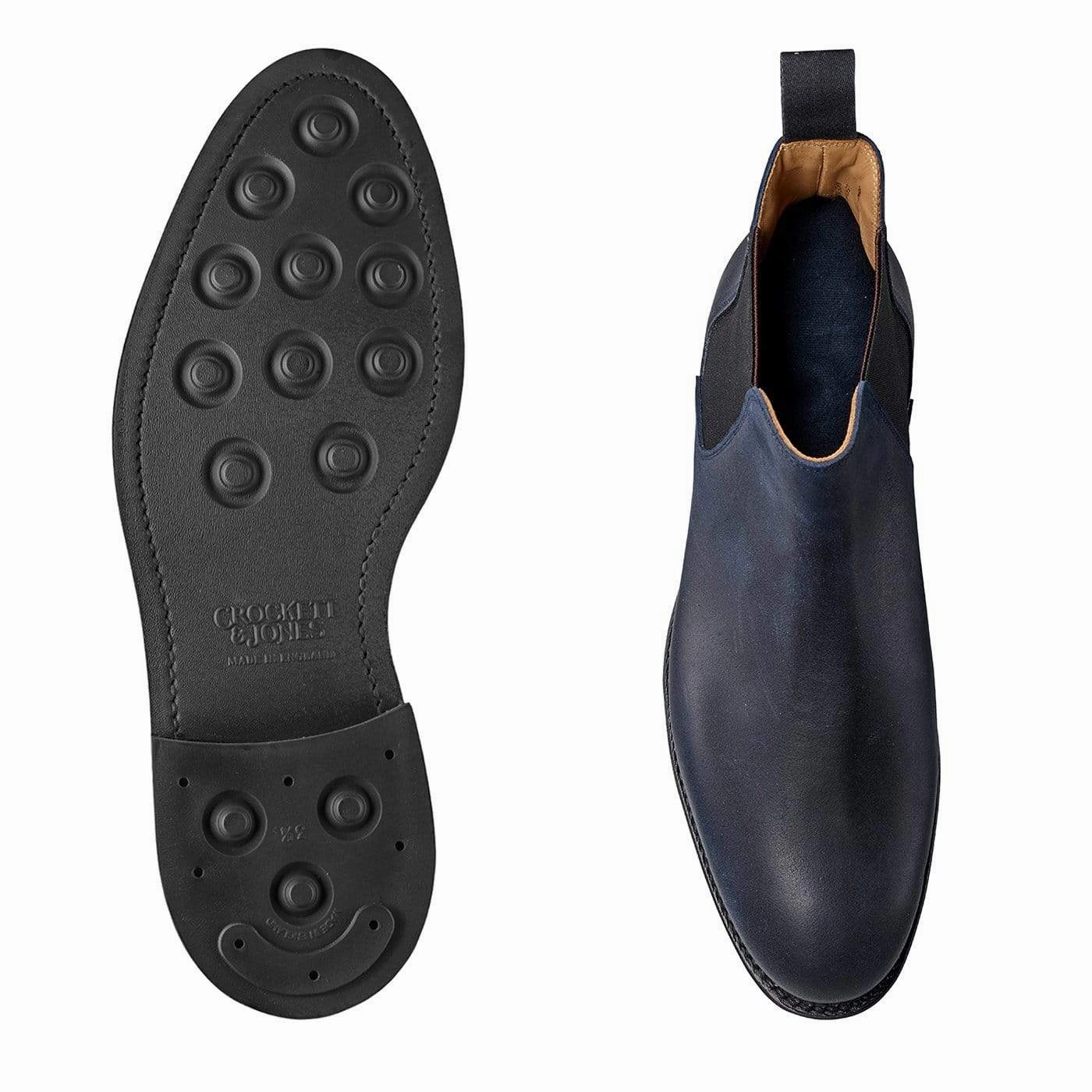 Chelsea 5 Navy Rough-Out Suede All Activity Trendy