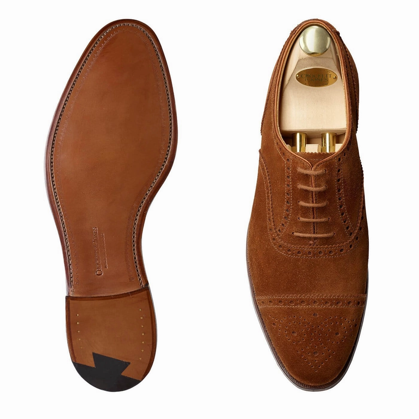 Westfield Tobacco Calf Suede Flexible Walk