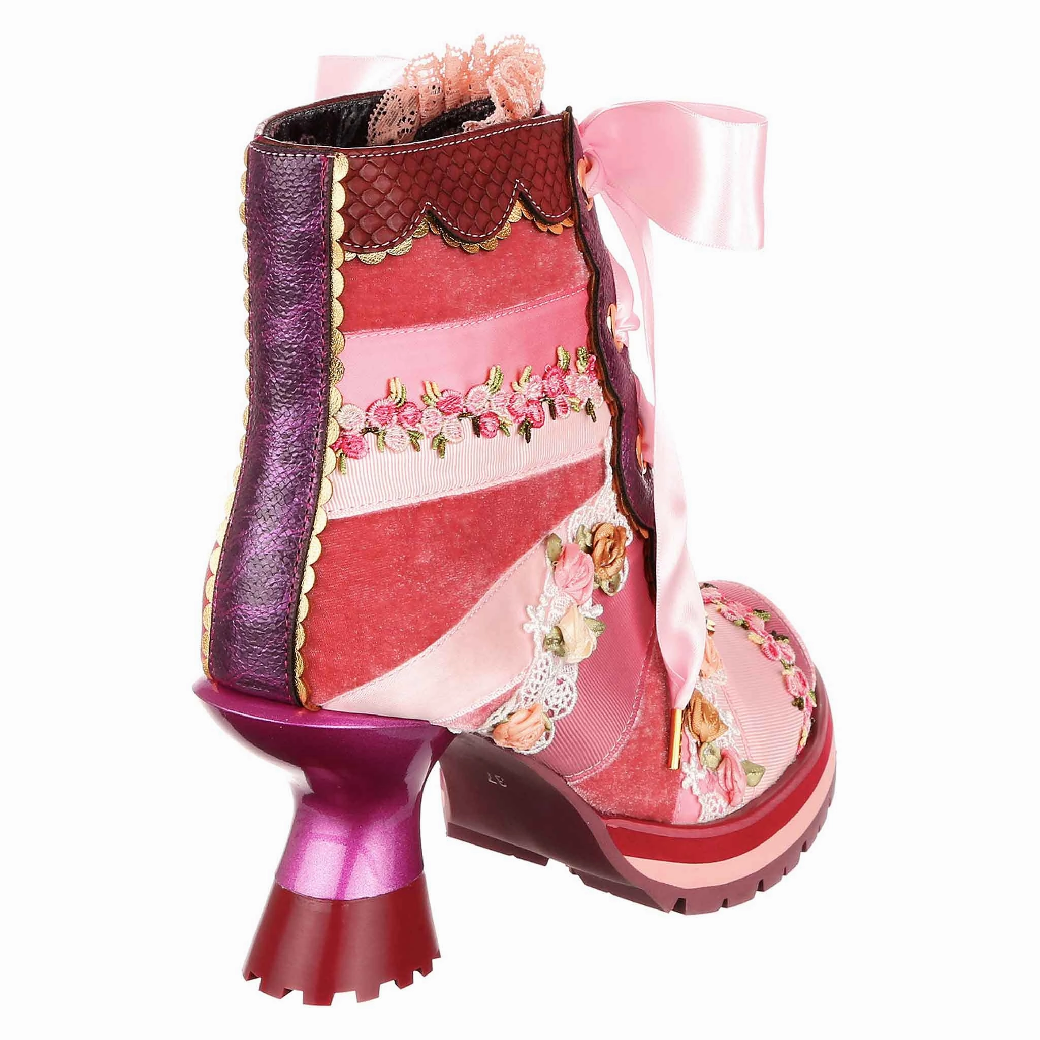 Pretty Patchwork Special Occasion Heels