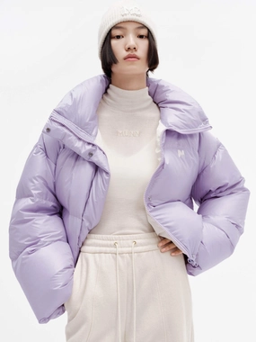 Travel Layer Puff Padded Cropped Jacket