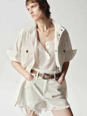 Casual Wear Pure Cotton Cargo Style Shirt