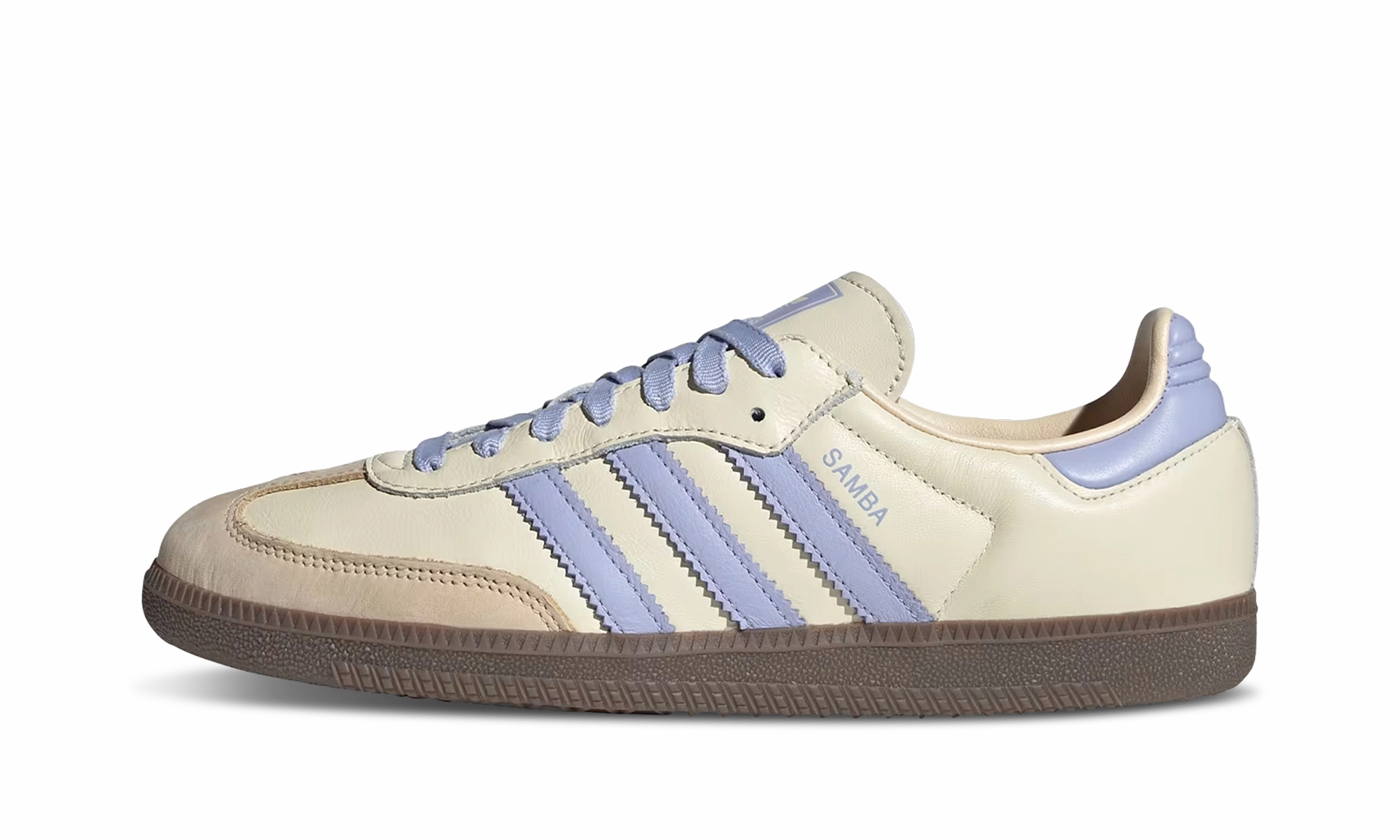 Samba OG WMNS "Cream White Violet" Unisex Fit Secure Motion