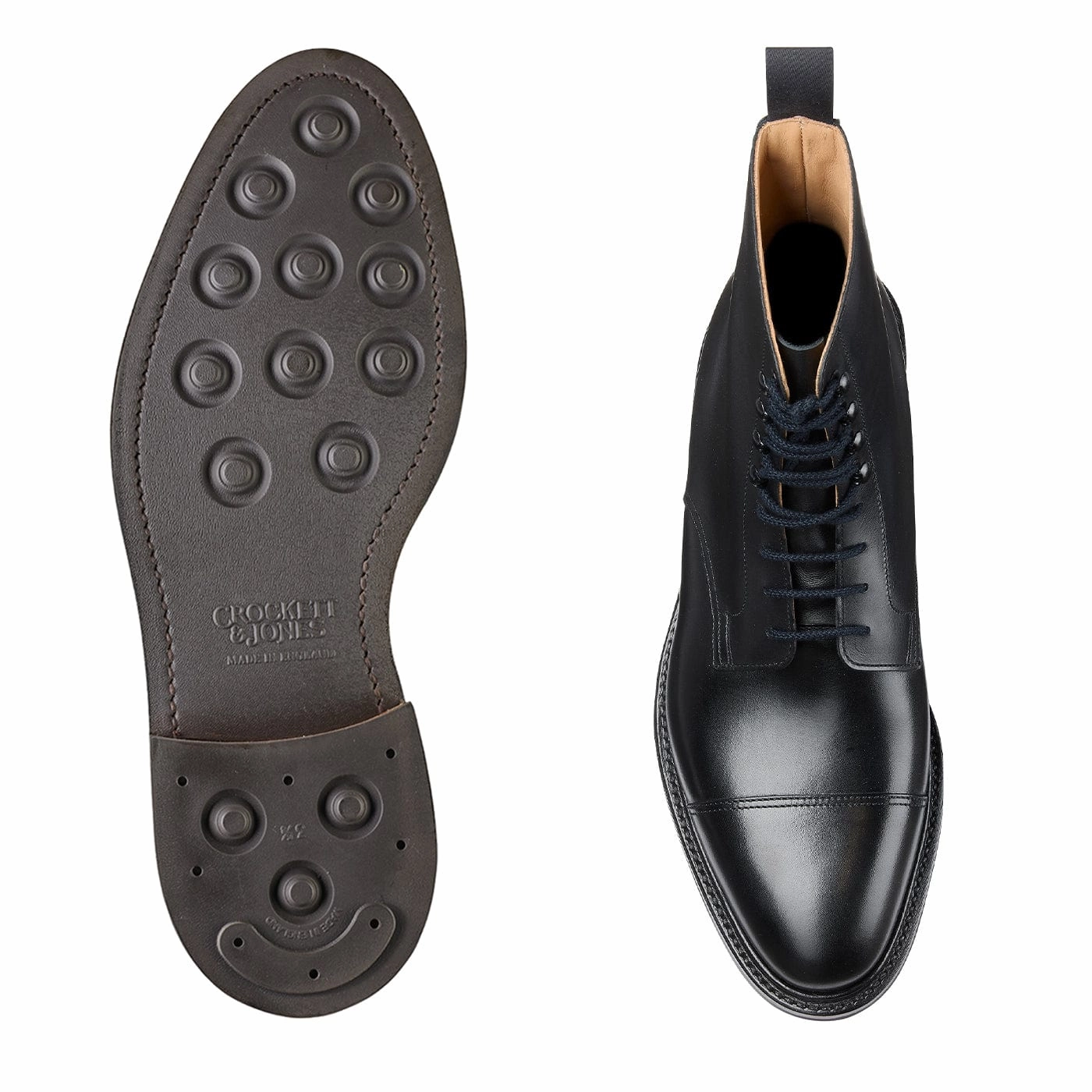 Argyll Black Wax Calf Refined Outfit