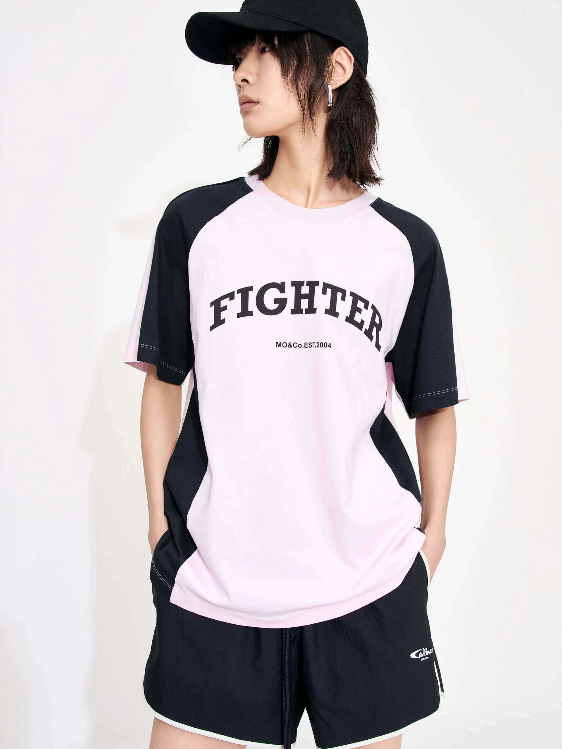 Everyday Fashion Active Outfit Style Color Block Letter Print T-shirt