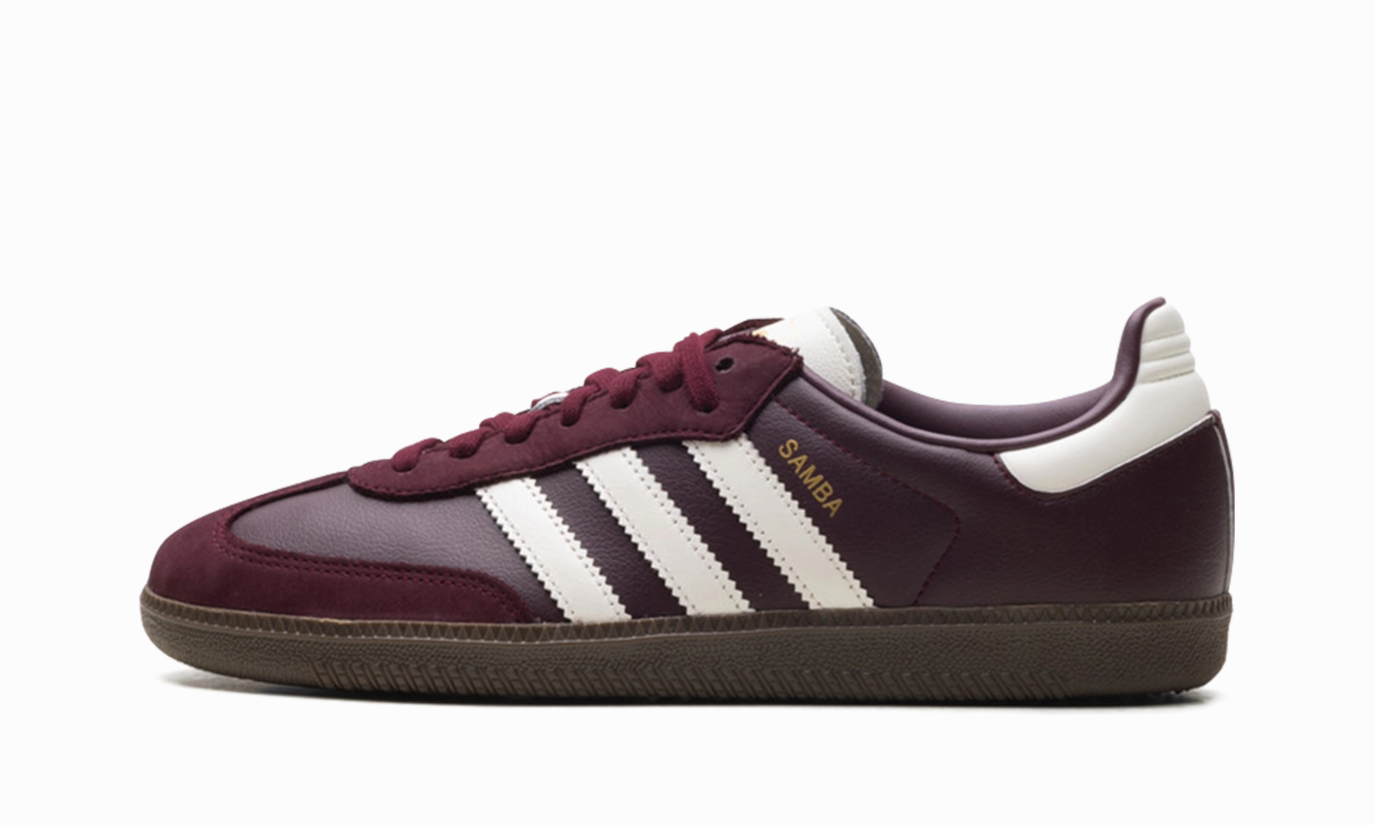 Roomie Fit Samba OG WMNS "Maroon Off White Gum"